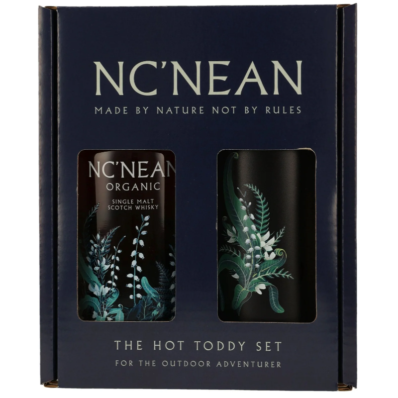 NC'NEAN - Hot Toddy Set - Organic Single Malt Scotch Whisky mit Thermosflasche